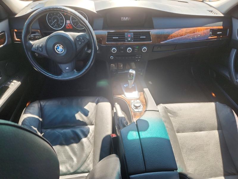 2009 BMW 5 series VIN WBANV93549C131749 COPART salvage auction — SIDE, Il - Salvage Certificate, sold $475 on 2026-07-23 (photo 8)
