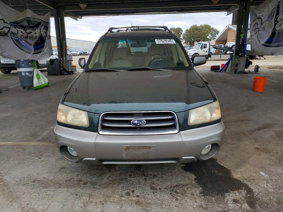 2003 Subaru Forester VIN JF1SG65663H732987 COPART salvage auction — WATER/FLOOD, CA - DIS/DLR/EXP ONLY CLEAN TITLE, sold $2,300 on 2026-07-28 (photo 5)