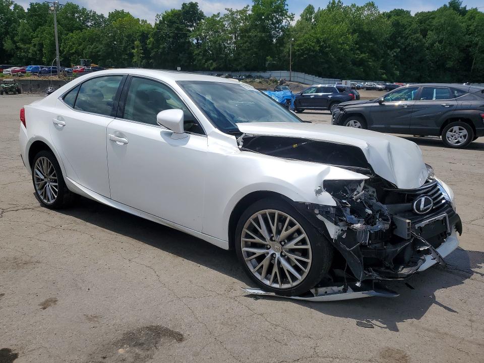 2014 Lexus Is VIN JTHCF1D25E5002087 COPART salvage auction — FRONT END, Ny - Mv-907A Salvage Certificate, sold $1,050 on 2026-07-07 (photo 4)