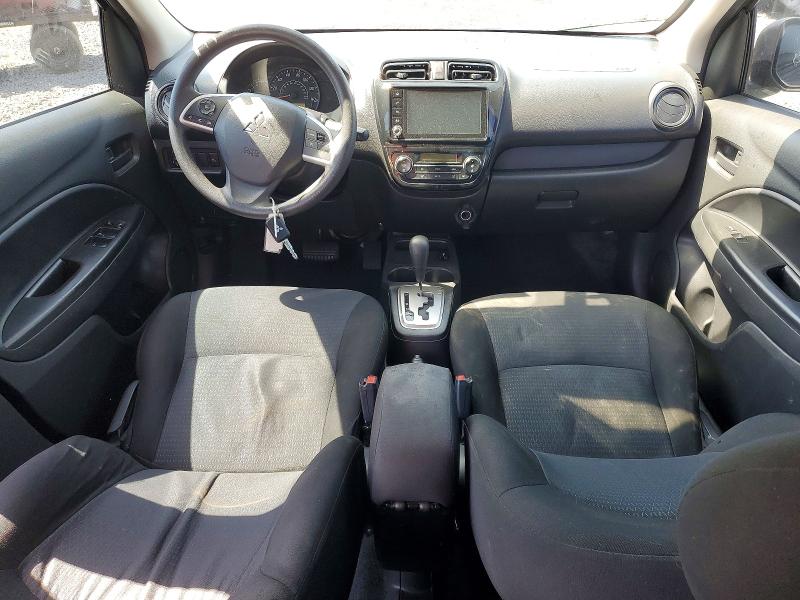 2022 Mitsubishi Mirage VIN ML32FUFJ0NHF07106 COPART salvage auction — FRONT END, Ca - Dis/Dlr/Exp Clean W/Salv Hist (P), sold $125 on 2026-07-02 (photo 8)