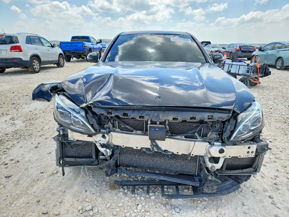 2018 Mercedes-benz VIN 55SWF8HB1JU242147 COPART salvage auction — FRONT END, TX - SALVAGE VEHICLE TITLE, sold $2,000 on 2026-09-03 (photo 5)