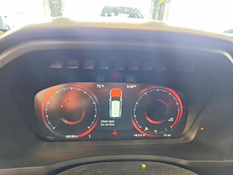 2016 Volvo Xc90 VIN YV4A22PK5G1026872 COPART salvage auction — FRONT END, Ne - Cert Of Title-Salvage, sold $2,300 on 2026-07-28 (photo 9)