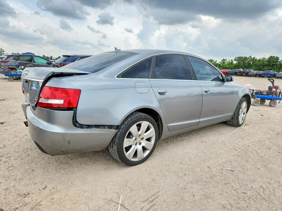 2007 Audi A6 VIN WAUDH74F27N075732 COPART salvage auction — REAR END, TX - SALVAGE VEHICLE TITLE (P), sold $525 on 2026-07-10 (photo 3)