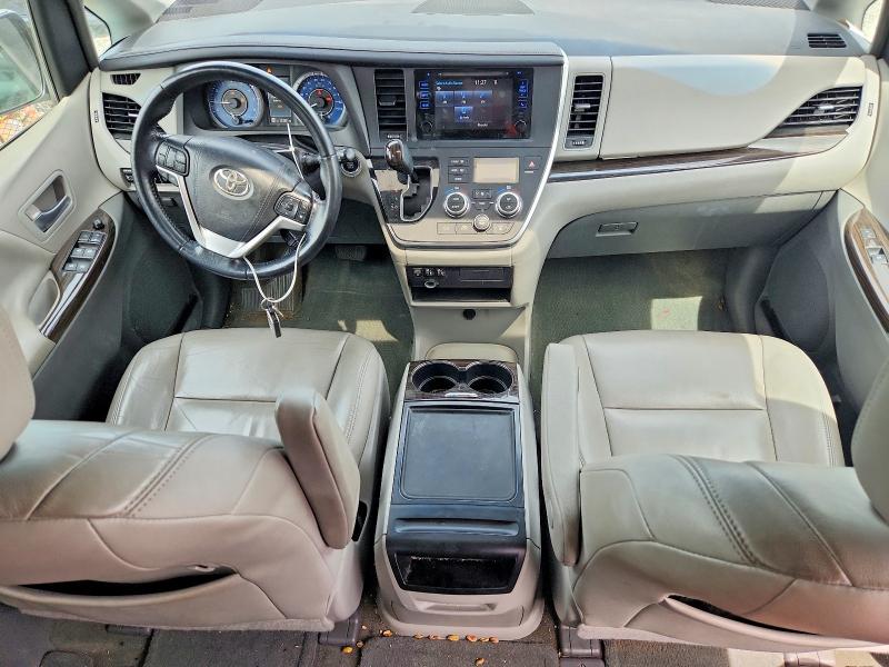 2015 Toyota Sienna VIN 5TDDK3DC1FS112278 COPART salvage auction — REAR END, Nj - Cert Of Title-Salvage, sold $1,700 on 2026-07-29 (photo 8)
