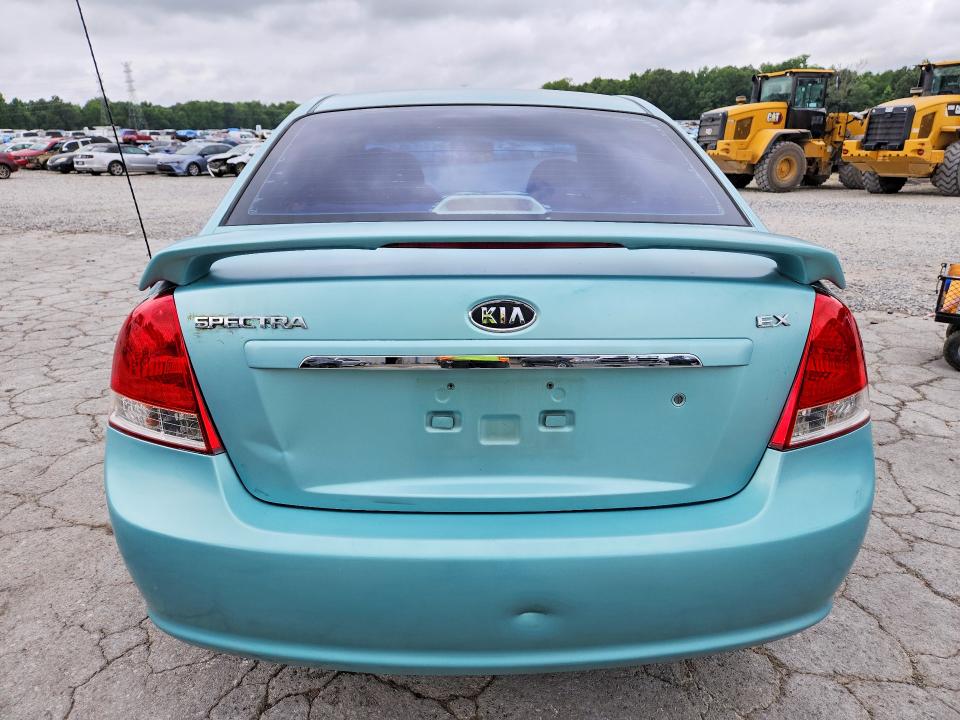 2007 Kia Spectra VIN KNAFE121875480208 COPART salvage auction — SIDE, Tn - Salvage Certificate, sold $700 on 2026-07-28 (photo 6)