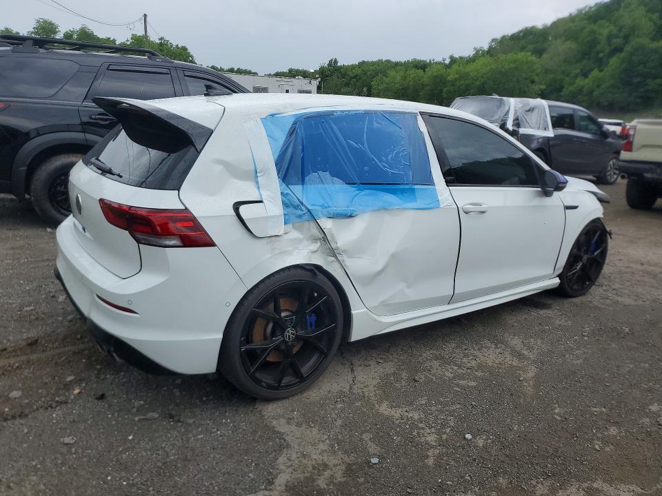 2023 Volkswagen Golf VIN WVWBB7CD4PW198342 COPART salvage auction — FRONT END, Nj - Cert Of Title-Salvage, sold $10,300 on 2026-07-30 (photo 3)