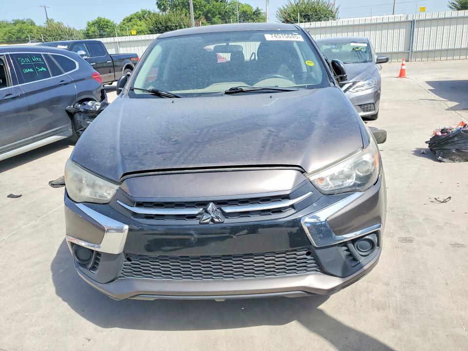 2018 Mitsubishi Outlander VIN JA4AP3AU0JU017047 COPART salvage auction — REAR END, Salvage Title, sold $1,950 on 2026-07-13 (photo 5)