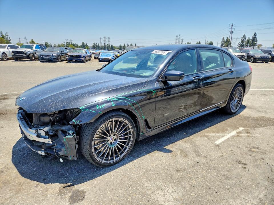 2017 BMW 7er VIN WBA7F2C58HG543757 — COPART salvage auction photo