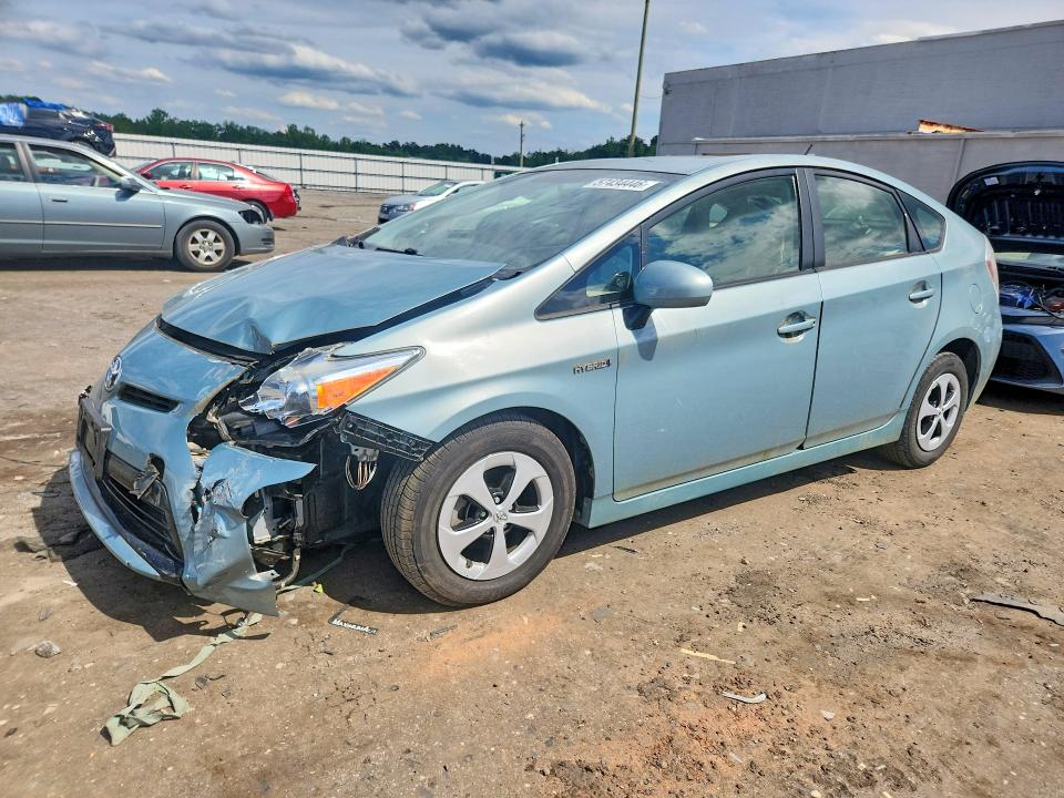 2014 Toyota Prius VIN JTDKN3DU3E1754004 COPART salvage auction — FRONT END, Va - Cert Of Title - Salvage, sold $4,100 on 2026-07-08 (photo 1)