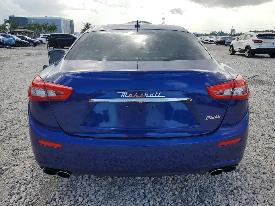 2016 Maserati VIN ZAM57RSA7G1185238 COPART salvage auction — FRONT END, Fl - Cert Of Title Slvg Rebuildable, sold $2,250 on 2026-08-21 (photo 6)