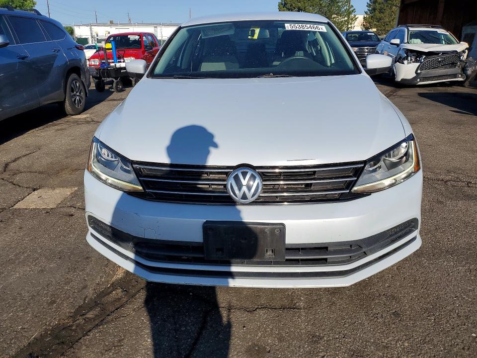 2017 Volkswagen Jetta VIN 3VW2B7AJ5HM293421 COPART salvage auction — REAR END, Co - Public - Salvage Title, sold $1,800 on 2026-07-09 (photo 5)