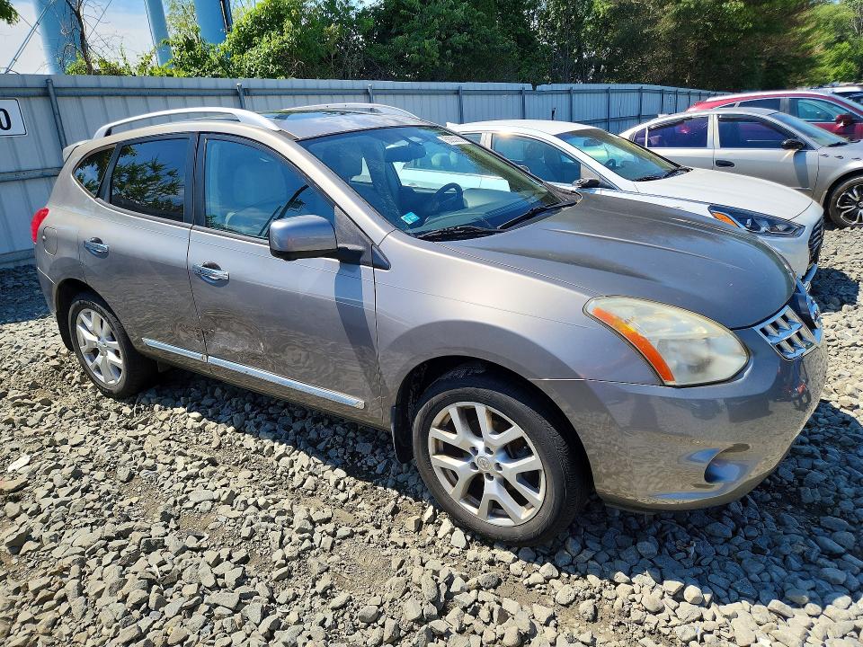 2012 Nissan VIN JN8AS5MT3CW275724 COPART salvage auction — SIDE, Nj - Cert Of Title-Salvage, sold $1,450 on 2026-07-27 (photo 4)