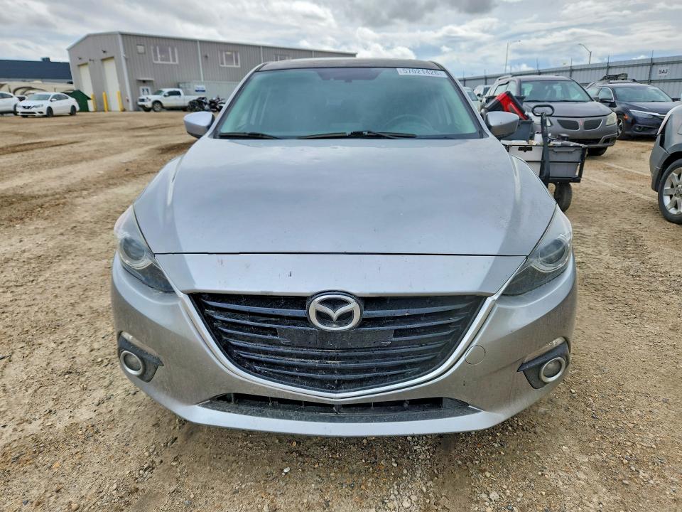 2014 Mazda 3 VIN JM1BM1M35E1184814 COPART salvage auction — REAR END, Salvage Title, sold $3,300 on 2026-07-09 (photo 5)