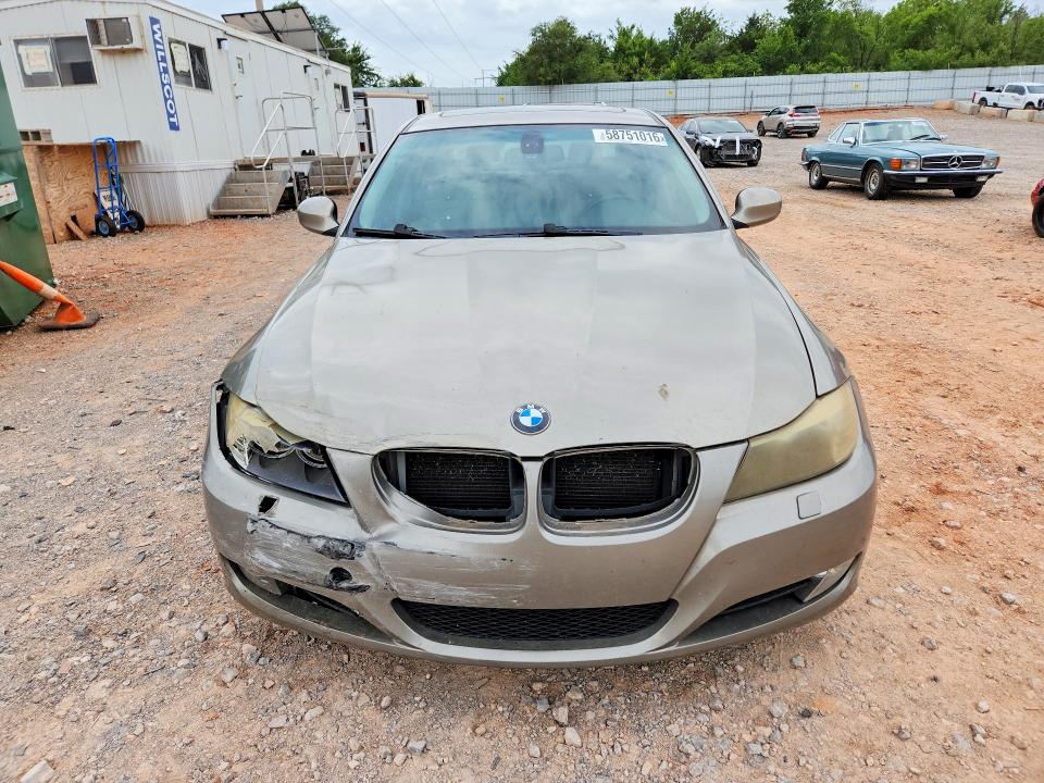 2009 BMW 3 series VIN WBAPH77529NL83910 COPART salvage auction — FRONT END, OK - CERT OF TITLE-SALVAGE, sold $400 on 2026-07-28 (photo 5)
