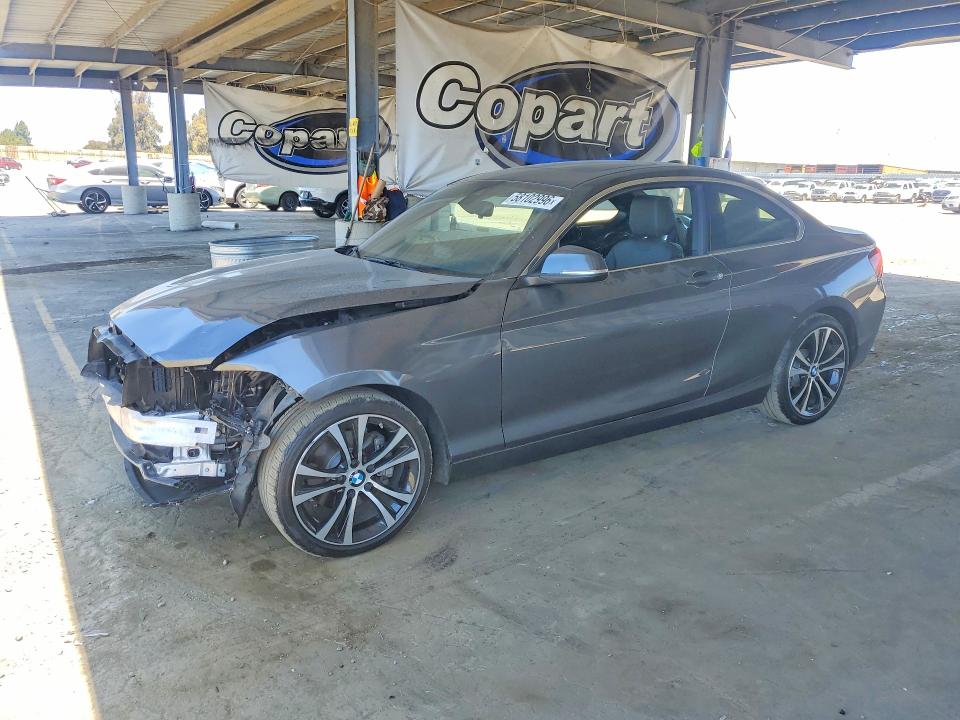 2020 BMW 2 series VIN WBA2J1C08L7E62261 COPART salvage auction — FRONT END, CA - SALVAGE CERTIFICATE, sold $4,250 on 2026-07-09 (photo 1)