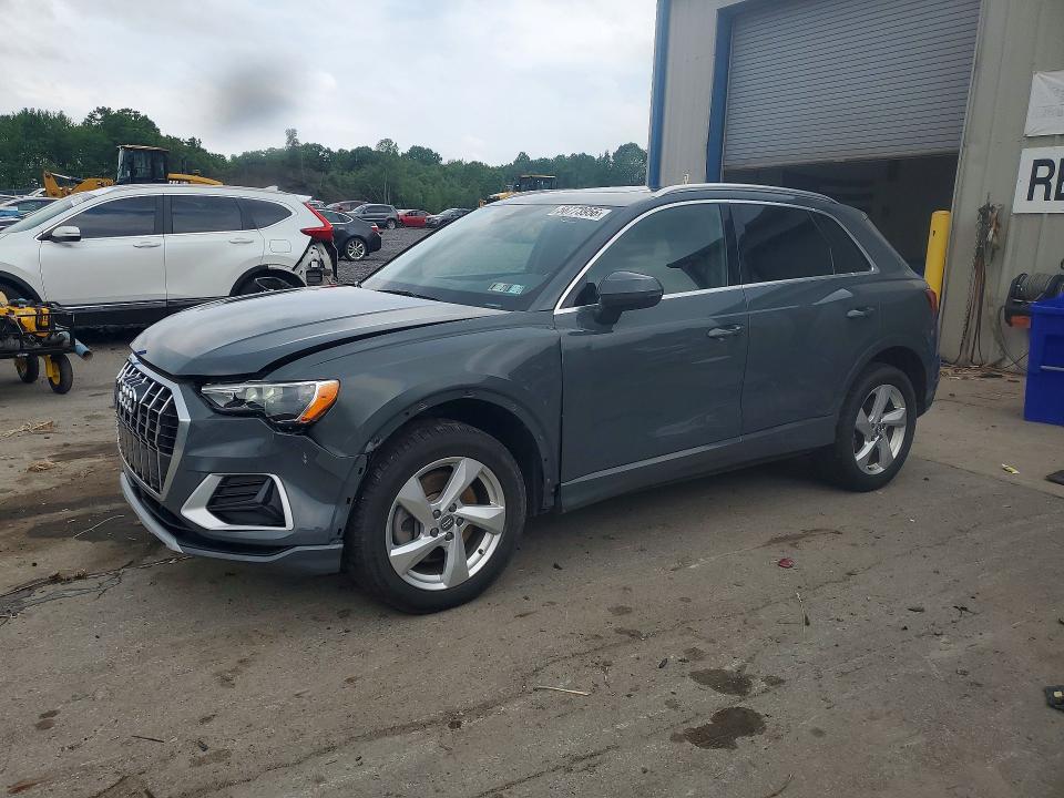 2020 Audi VIN WA1AECF3XL1036943 COPART salvage auction — FRONT END, Pa - Certificate Of Salvage, sold $7,900 on 2026-07-22 (photo 1)