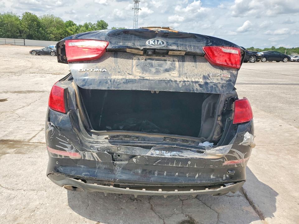 2015 Kia Optima VIN 5XXGN4A78FG516150 COPART salvage auction — REAR END, OK - CERTIFICATE OF TITLE, sold $525 on 2026-07-28 (photo 6)