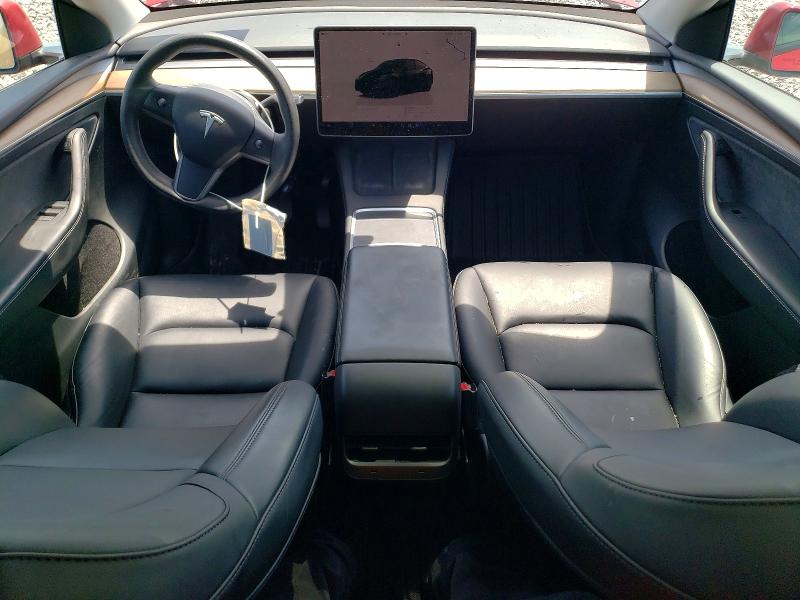 2023 Tesla Model y VIN 7SAYGDEE2PF766482 COPART salvage auction — FRONT END, In - Cert Of Title-Salvage Title, sold $7,500 on 2026-07-28 (photo 8)