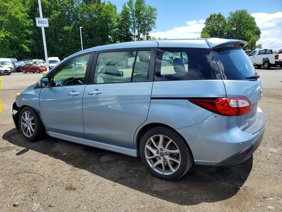 2013 Mazda 5 VIN JM1CW2DLXD0148173 COPART salvage auction — FRONT END, Ma - Cert Of Title-Salvage, sold $475 on 2026-07-09 (photo 2)