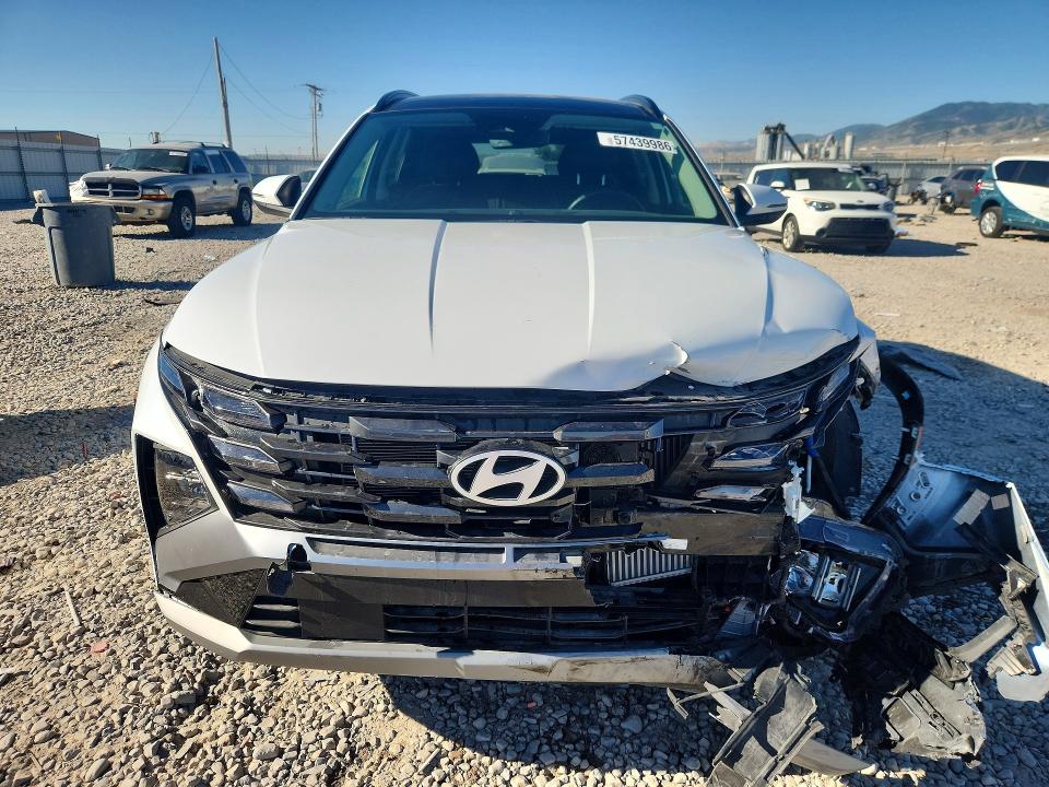 2025 Hyundai Tucson VIN KM8JCDD14SU262438 COPART salvage auction — FRONT END, Ut - Salvage Certificate, sold $4,000 on 2026-07-24 (photo 5)
