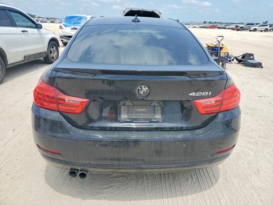2016 BMW 4er VIN WBA4A9C50GGL87724 COPART salvage auction — FRONT END, Tx - Salvage Vehicle Title, sold $1,750 on 2026-07-23 (photo 6)