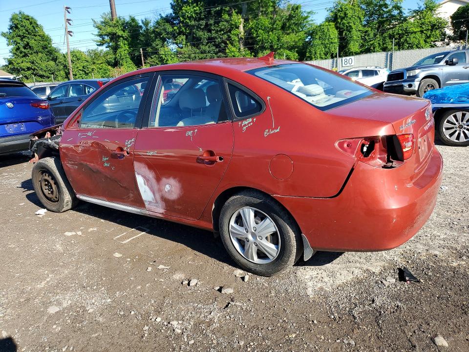 2009 Hyundai Elantra VIN KMHDU46D89U788261 COPART salvage auction — FRONT END, Pa - Cert Of Salv-R=Reconstructed, sold $625 on 2026-07-08 (photo 2)