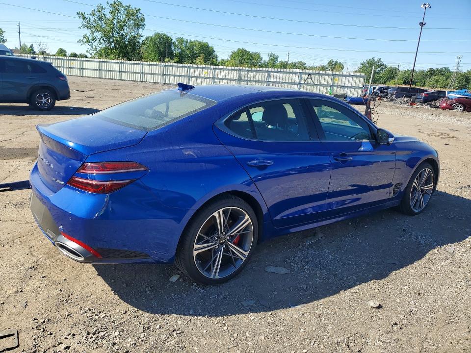 2025 Genesis VIN KMTG54SE3SU154277 COPART salvage auction — FRONT END, Mi - Certificate Of Title, sold $8,300 on 2026-07-28 (photo 3)