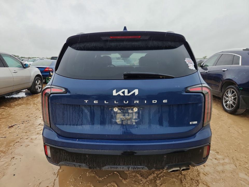 2024 Kia Telluride VIN 5XYP5DGC5RG561504 COPART salvage auction — HAIL, TX - CERTIFICATE OF TITLE, sold $21,500 on 2026-08-27 (photo 6)