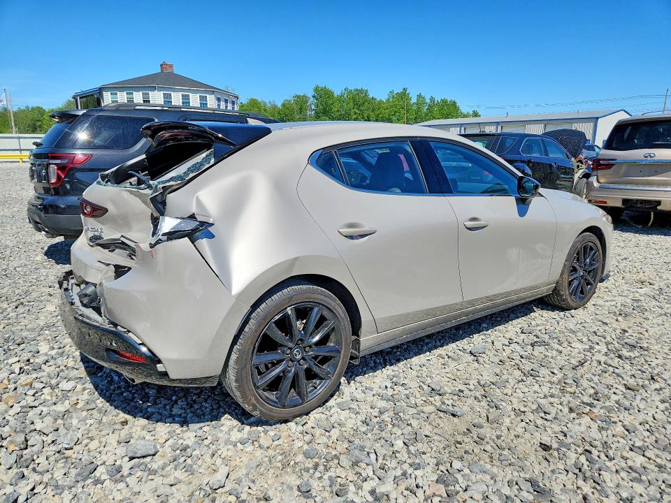 2025 Mazda 3 VIN JM1BPBNY1S1767433 COPART salvage auction — REAR END, Ma - Cert Of Title-Salvage, sold $6,000 on 2026-07-10 (photo 3)