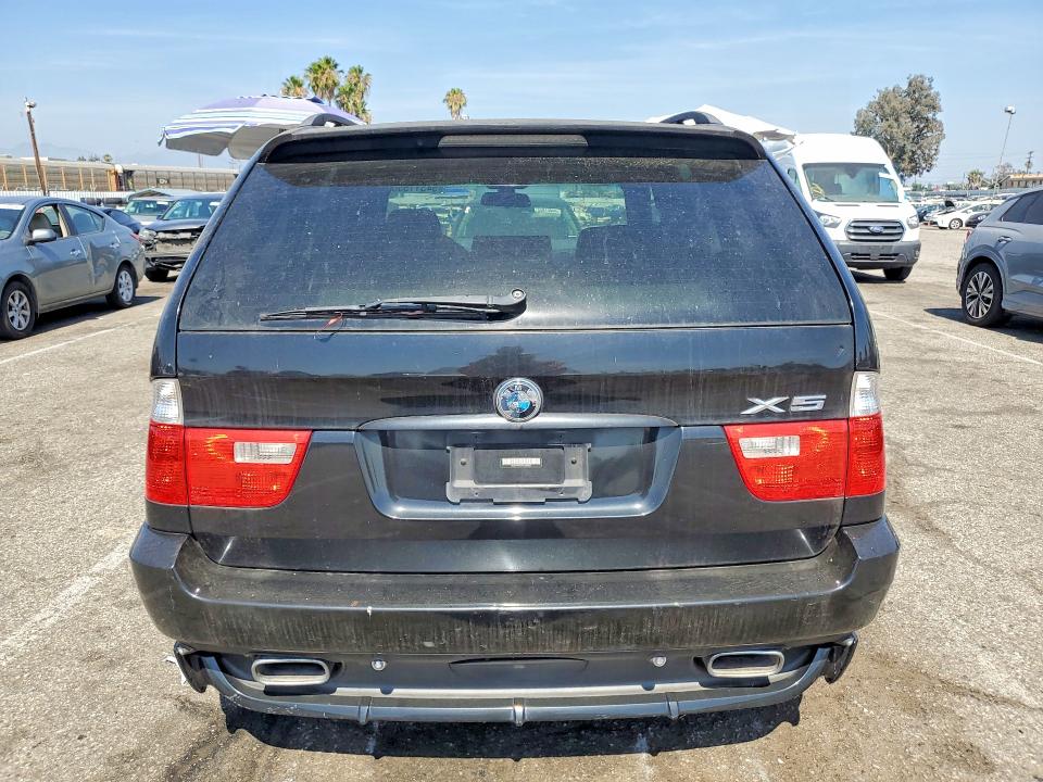 2004 BMW X5 VIN 5UXFA93574LE81521 COPART salvage auction — MINOR DENT/SCRATCHES, Ca - Salvage Certificate, sold $825 on 2026-07-24 (photo 6)