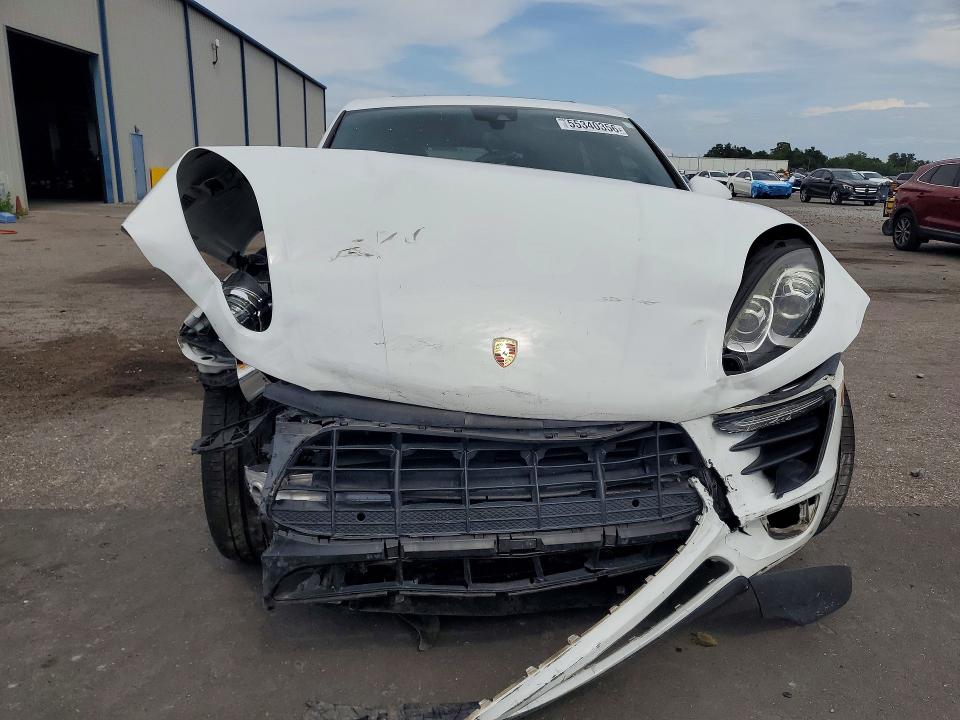 2018 Porsche Macan VIN WP1AA2A5XJLB14500 COPART salvage auction — FRONT END, Fl - Cert Of Title Slvg Rebuildable, sold $3,900 on 2026-07-20 (photo 5)
