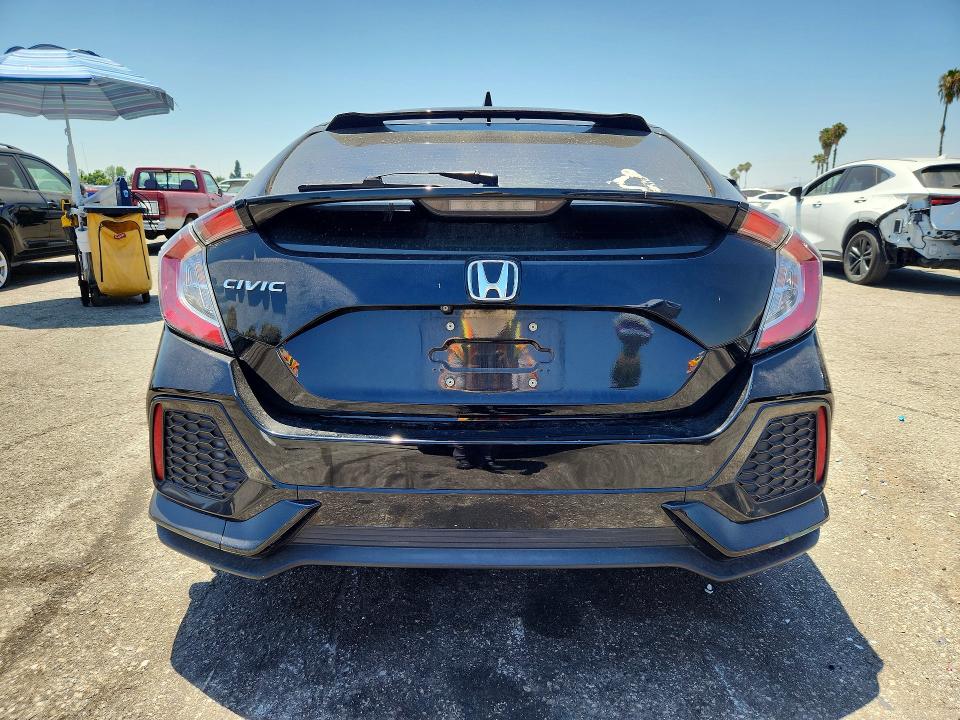 2019 Honda Civic VIN SHHFK7H68KU403166 COPART salvage auction — REAR END, Ca - Salvage Certificate, sold $5,900 on 2026-07-24 (photo 6)