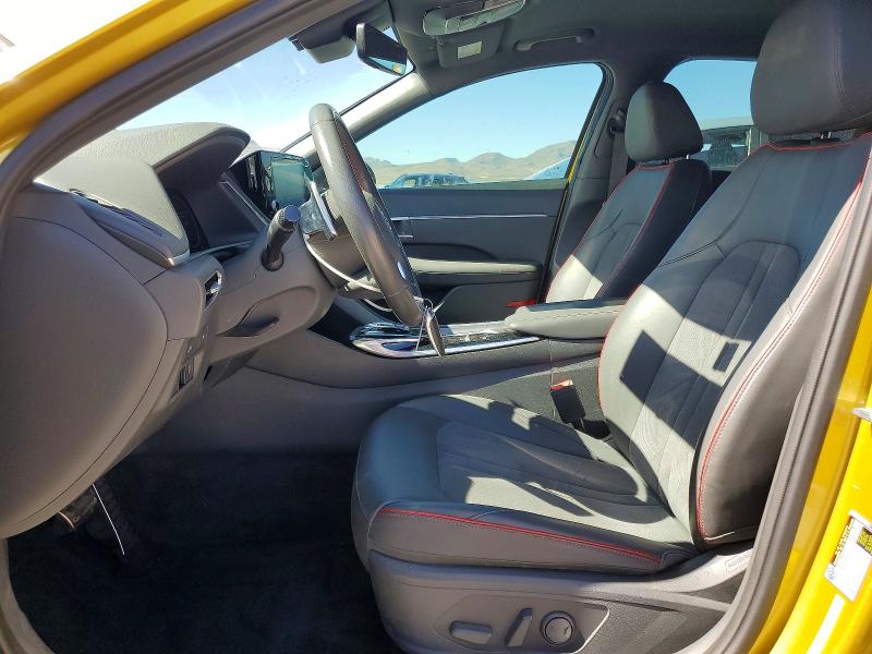 2020 Hyundai Sonata VIN 5NPEJ4J27LH024507 COPART salvage auction — FRONT END, Nv - Salvage Title, sold $5,800 on 2026-07-15 (photo 7)