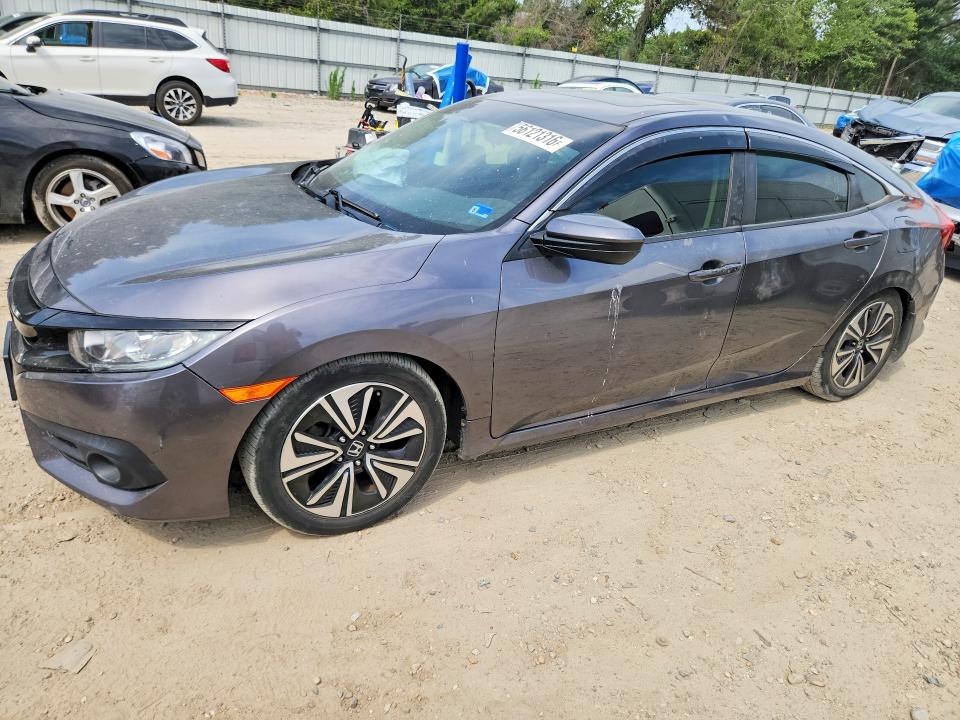 2018 Honda Civic VIN JHMFC1F36JX012170 COPART salvage auction — FRONT END, VA - CERT OF TITLE - SALVAGE, sold $125 on 2026-07-21 (photo 1)