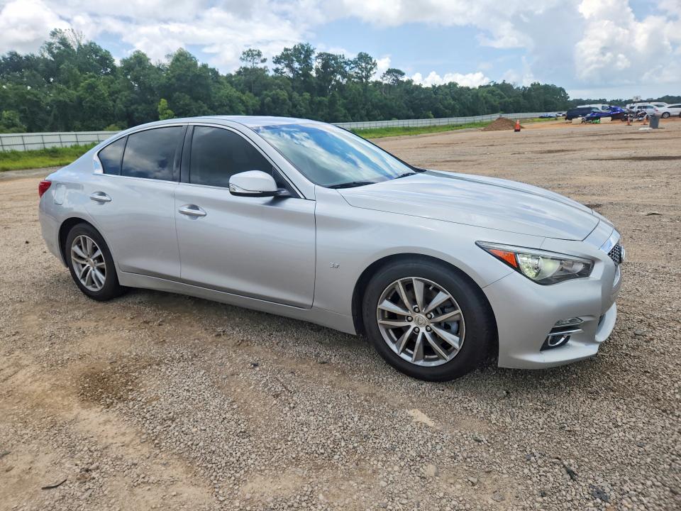 2015 Infiniti Q50 VIN JN1BV7AP5FM336827 COPART salvage auction — MECHANICAL, Ms - Certificate Of Title, sold $650 on 2026-07-21 (photo 4)