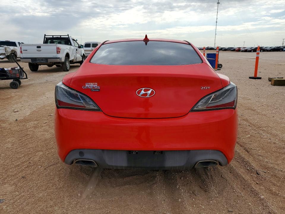 2012 Hyundai Genesis VIN KMHHT6KD4CU076990 COPART salvage auction — FRONT END, Fl - Cert Of Title-Rebuilt, sold $650 on 2026-07-15 (photo 6)