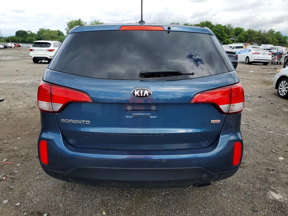 2014 Kia Sorento VIN 5XYKT3A60EG464587 COPART salvage auction — MINOR DENT/SCRATCHES, Va - Certificate Of Title, sold $1,000 on 2026-07-07 (photo 6)