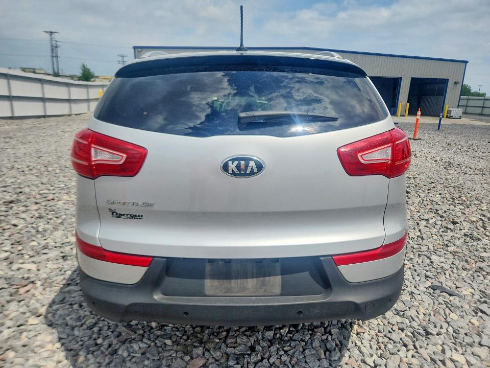 2013 Kia Sportage VIN KNDPBCA23D7545584 COPART salvage auction — UNDERCARRIAGE, Wi - Certificate Of Title, sold $2,500 on 2026-07-13 (photo 6)