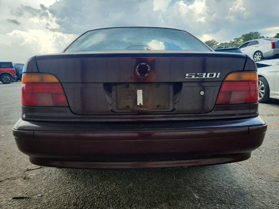 1997 BMW 5 series VIN WBADD6326VBW15988 COPART salvage auction — FRONT END, GA - CERT OF TITLE-SALVAGE (P), sold $250 on 2026-07-17 (photo 6)