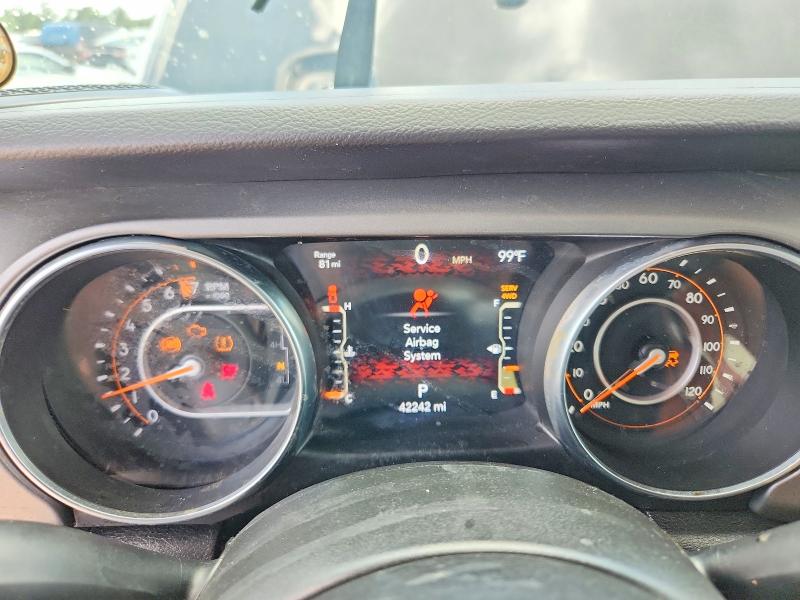 2023 Jeep Gladiator VIN 1C6HJTAG8PL506401 COPART salvage auction — ROLLOVER, La - Cert Of Title-Salvage, sold $17,700 on 2026-07-02 (photo 9)