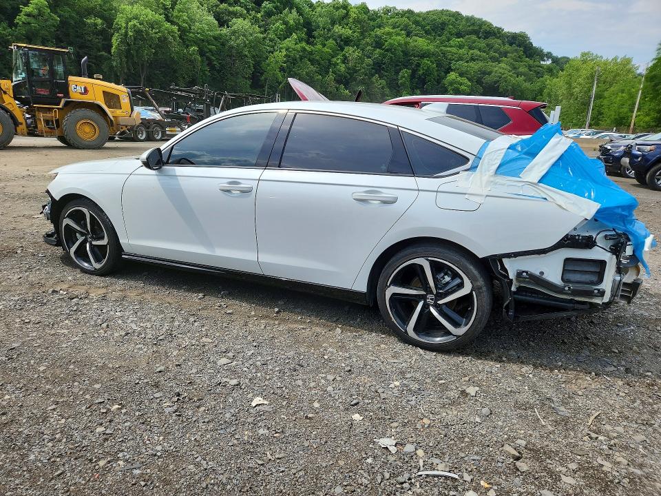 2025 Honda Accord VIN 1HGCY2F86SA000825 COPART salvage auction — VANDALISM, Ny - Mv-907A Salvage Certificate, sold $15,300 on 2026-07-28 (photo 2)