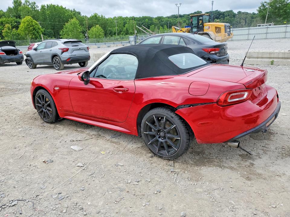 2017 Fiat 124 spider VIN JC1NFAEK1H0104090 COPART salvage auction — SIDE, Ky - Bill Of Sale/Part Only/No Titl, sold $2,300 on 2026-07-16 (photo 2)