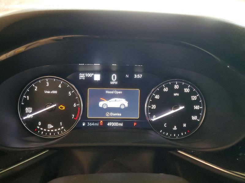 2021 Buick Envision VIN LRBFZSR4XMD053349 COPART salvage auction — WATER/FLOOD, Tx - Salvage Vehicle Title, sold $60 on 2026-07-24 (photo 9)