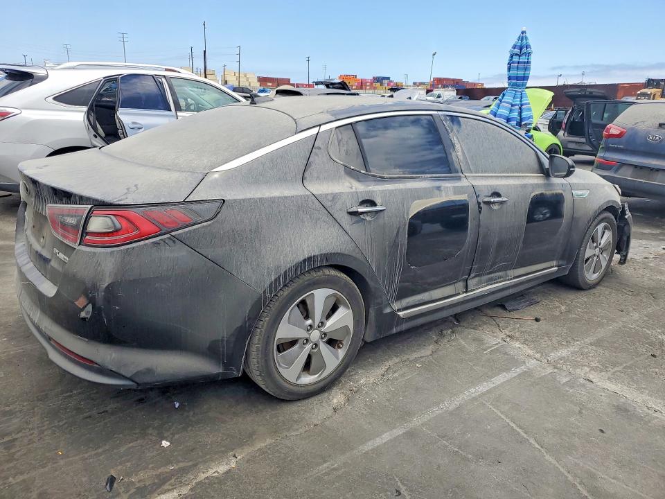 2016 Kia Optima VIN KNAGN4AD5G5098977 COPART salvage auction — FRONT END, Ca - Dis/Dlr/Exp Only Lien Papers, sold $500 on 2026-07-22 (photo 3)