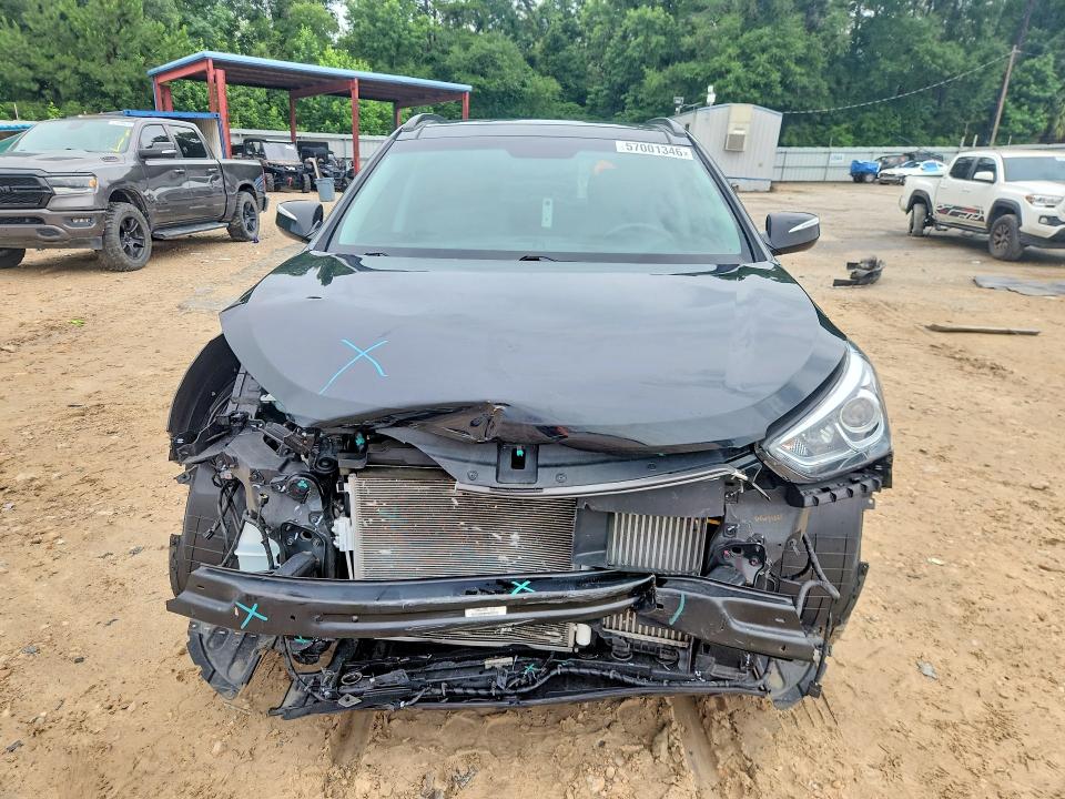2017 Hyundai Santa fe VIN 5XYZW4LA4HG385229 COPART salvage auction — FRONT END, Fl - Cert Of Title Slvg Rebuildable, sold $3,800 on 2026-07-10 (photo 5)