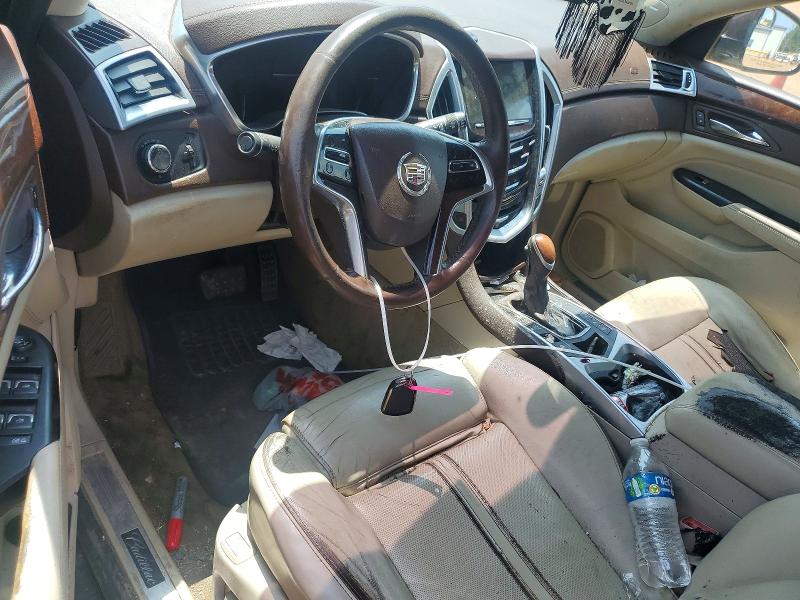 2015 Cadillac Srx VIN 3GYFNBE36FS623922 COPART salvage auction — FRONT END, Tx - Certificate Of Title, sold $600 on 2026-07-24 (photo 8)