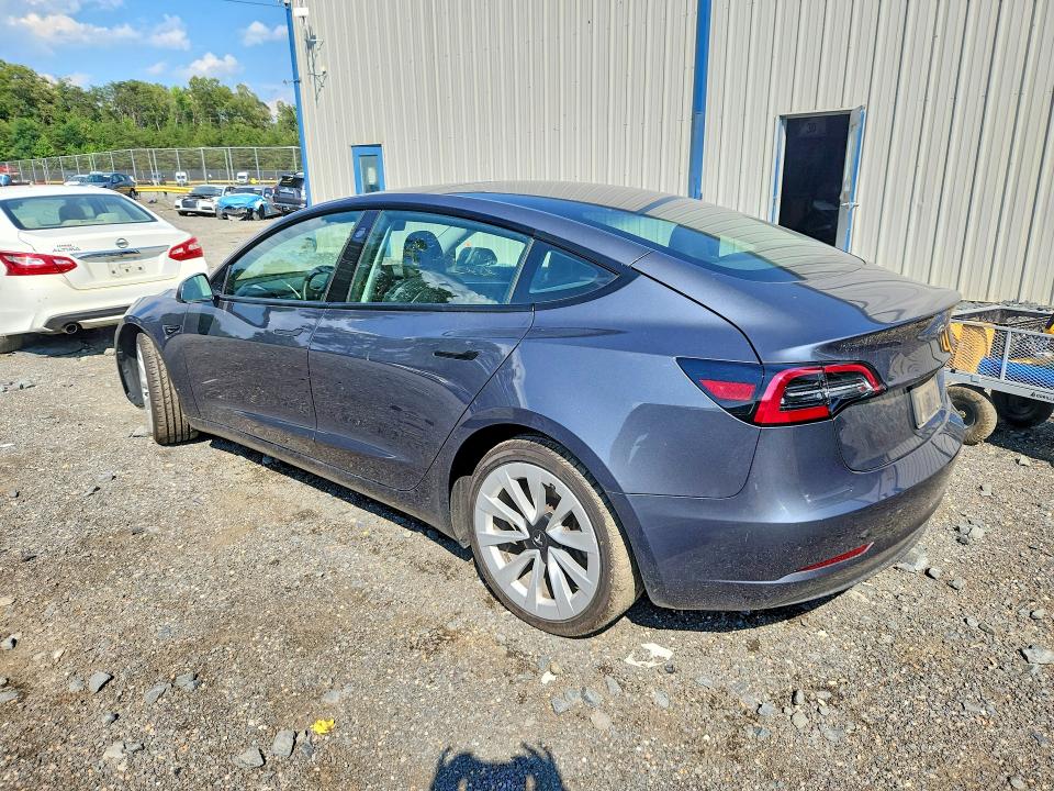 2023 Tesla Model 3 VIN 5YJ3E1EA7PF438354 COPART salvage auction — REAR END, Va - Cert Of Title - Salvage, sold $5,800 on 2026-07-06 (photo 2)