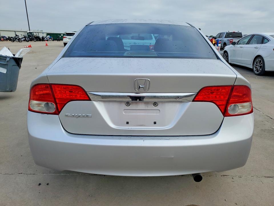 2011 Honda Civic VIN 2HGFA1F3XBH510225 COPART salvage auction — FRONT END, Tx - Salvage Vehicle Title, sold $1,150 on 2026-07-02 (photo 6)