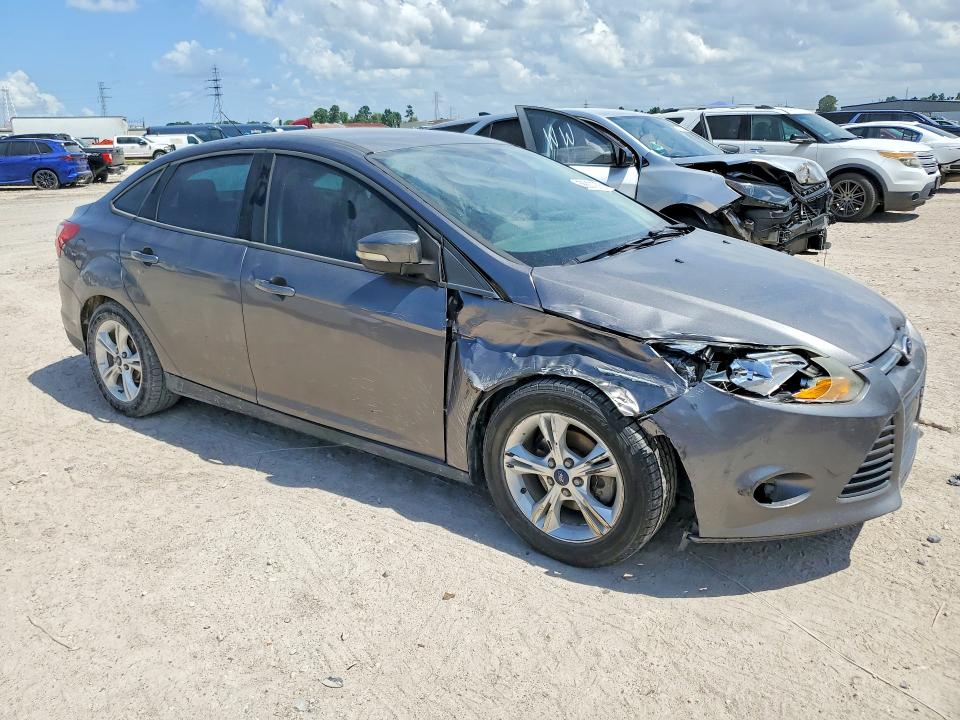 2014 Ford Focus VIN 1FADP3F21EL345430 COPART salvage auction — FRONT END, Tx - Salvage Vehicle Title, sold $900 on 2026-07-10 (photo 4)