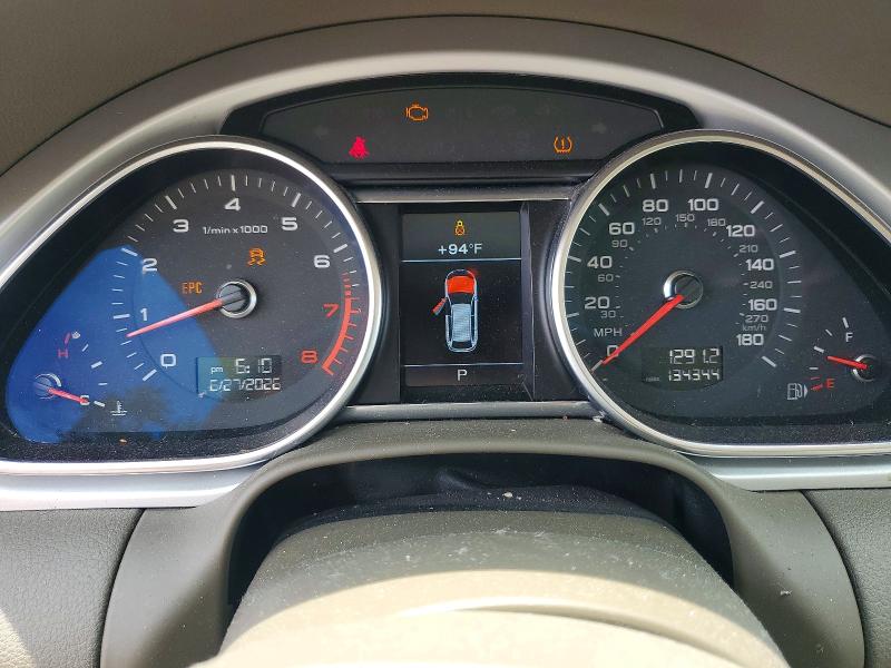 2014 Audi Q7 VIN WA1LGAFEXED003497 COPART salvage auction — MINOR DENT/SCRATCHES, Pa - Cert Of Title, sold $2,000 on 2026-07-28 (photo 9)